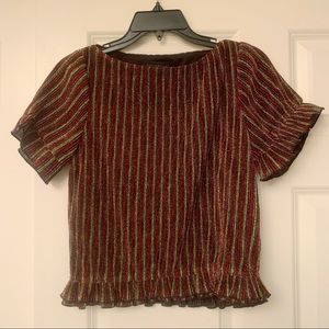 Dance & Marvel Festive Short Sleeve Top